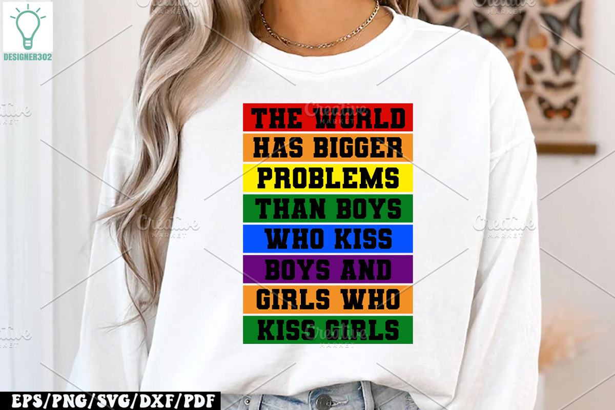 LGBTQ Pride SVG Bundle , Gay Pride, a Graphic by Designer302 (Photo 25 of 26)