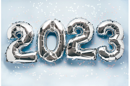 2023 New Year Celebration - silber