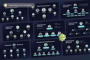 Organizational Chart Presentation, a Presentation Template by Antstheme