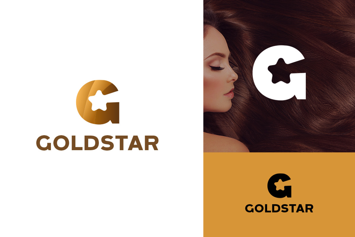 GoldStar Logo Template, a Branding & Logo Template by Zlaws