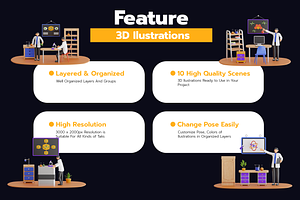 3D Important Activities Pack