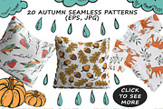 Hello Autumn - Big hand drawn set, an Animal Illustration by Kseniya_design (Thumbnail 5 of 6)