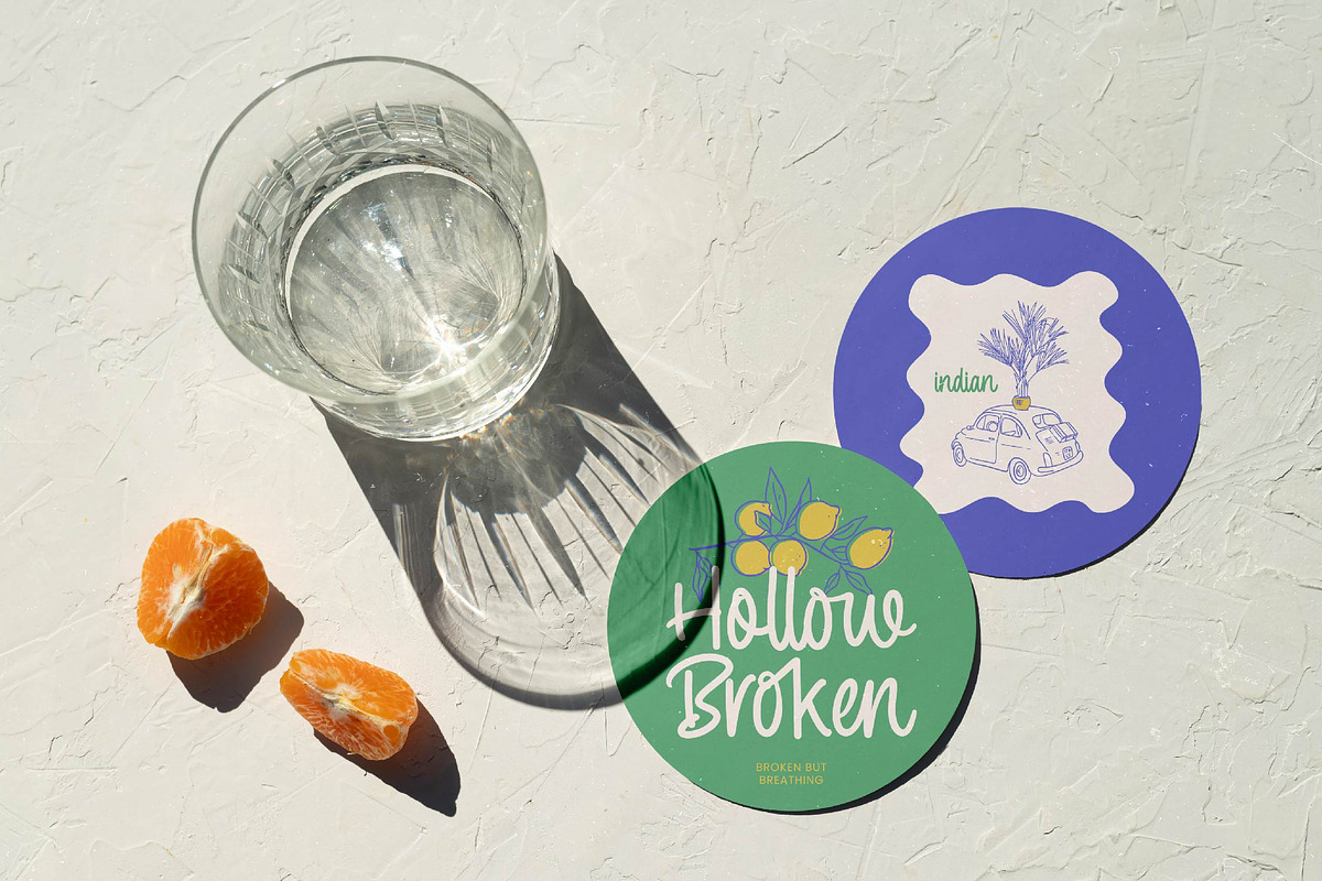 Chiller Sumer Bold Handwritten, a Script Font by Letterena Studios Script (Photo 14 of 15)