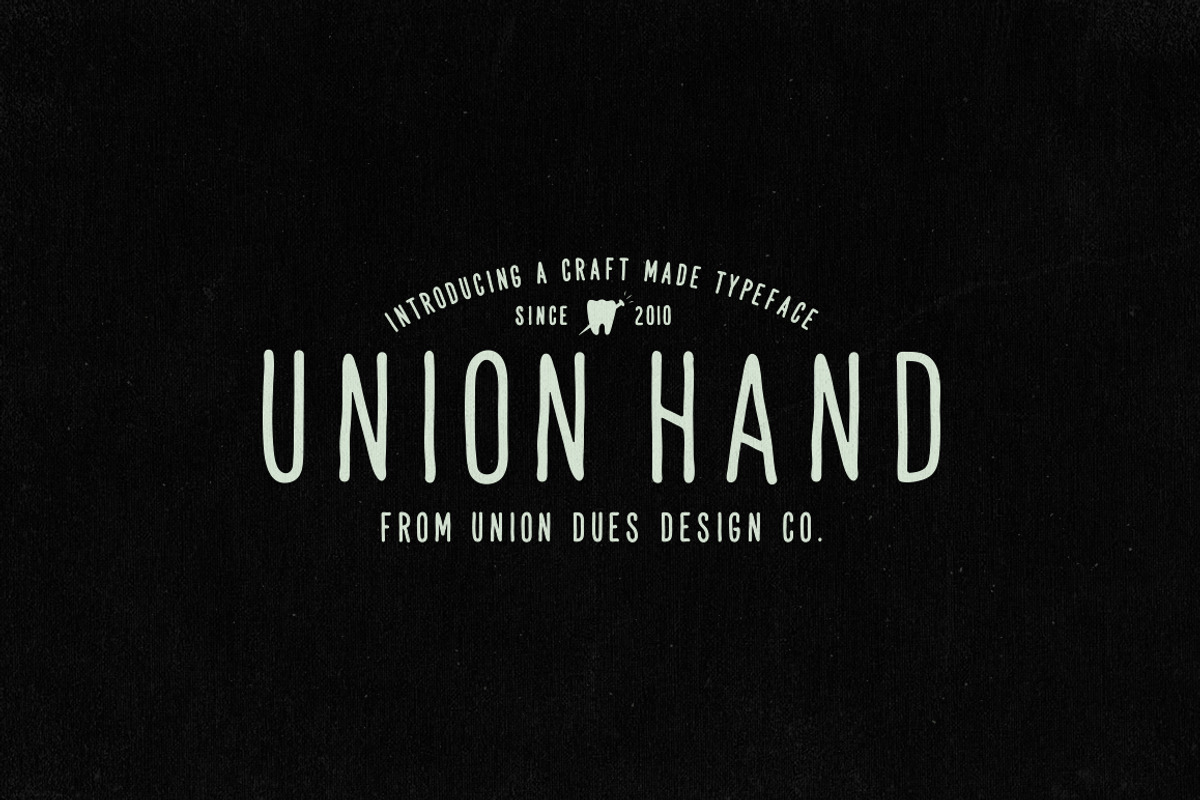 Union Hand Font
