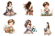 Mothers Day Clipart, an Illustration by CreationArt (Thumbnail 6 of 7)