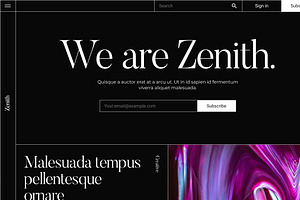 Zenith - Multipurpose Blog Theme