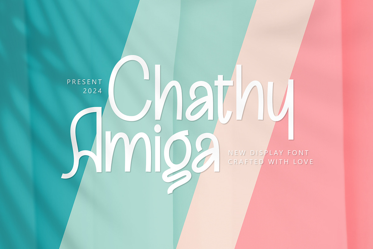 Cathy Amiga, a Sans Serif Font by JamalCreativeStudio (Photo 1 of 10)