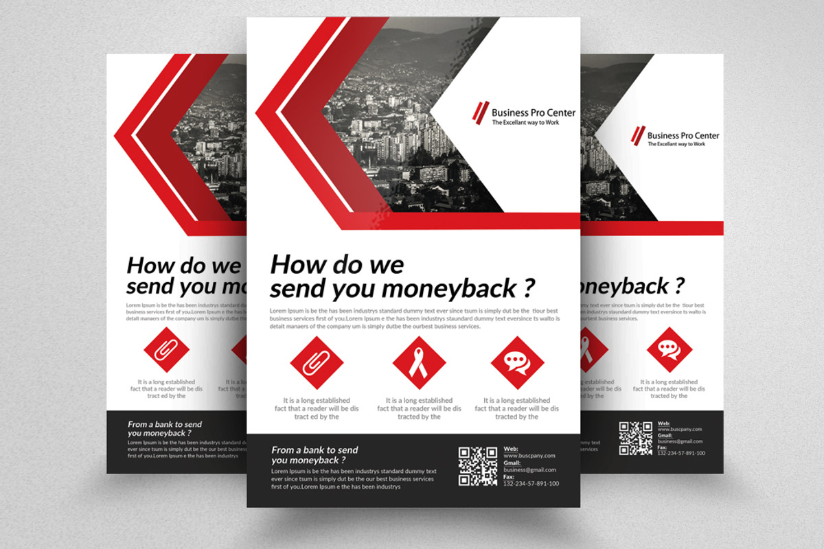 100 Business Flyers Mega Bundle, a Flyer Template by Design Up (Photo 71 of 100)