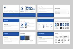 Business Guideline Template Vector