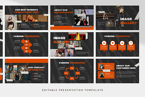 Urban Fashion Presentation Template