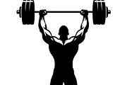 Vintage Strongman Weightlifting, an Object Graphic by jahid234 (Thumbnail 2 of 6)