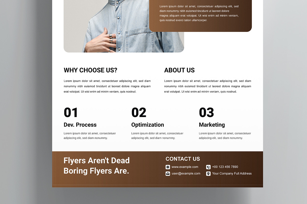 Creative Digital Agency Flyer preview 3