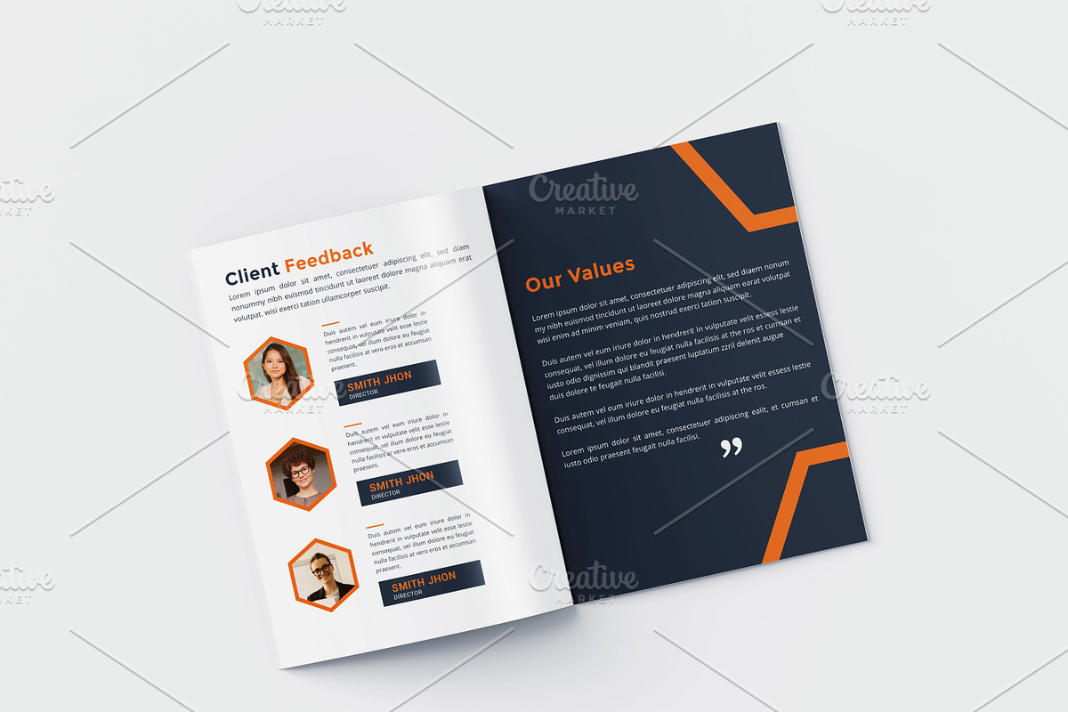 Company Profile | Brochure Template, a Brochure Template by MD Foysal Hossain (Photo 6 of 9)