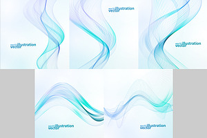 Abstract vector backgrounds, a Pattern Graphic by majcot
