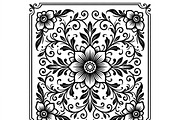 50 Elegant Floral Ornament Bundle, a Decorative Illustration by Amazin_art (Thumbnail 22 of 29)