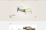 psd template online shop, a Websites & App Template by Solart (Thumbnail 3 of 8)