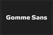 Gomme Sans, a Sans Serif Font by Dharma Type (Thumbnail 1 of 10)