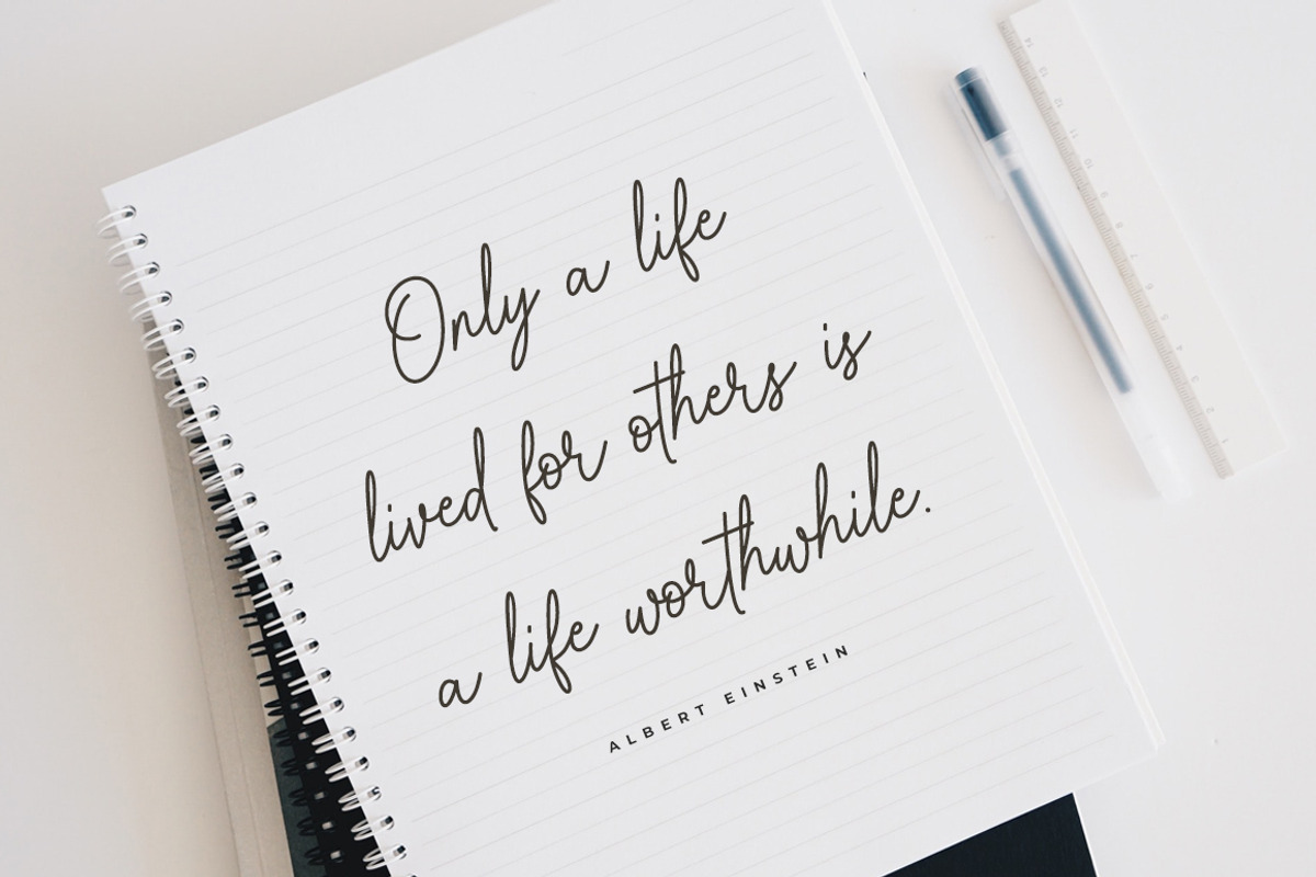 Meilleur - Handwritten Font, a Handwritten Font by Heinzel Std (Photo 6 of 12)