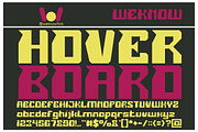 roller blade font, a Font by weknow (Thumbnail 2 of 5)