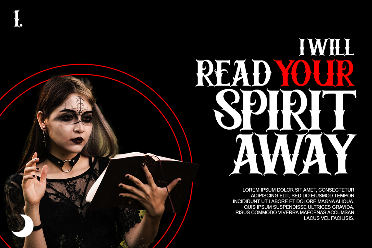 Baracuda Monster - Horror Font, a Serif Font by Meizzaluna Design (Photo 7 of 10)