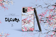 Cherry Blossoms Japan Clipart Sakura, a Decorative Illustration by KaramfilaS (Thumbnail 7 of 9)