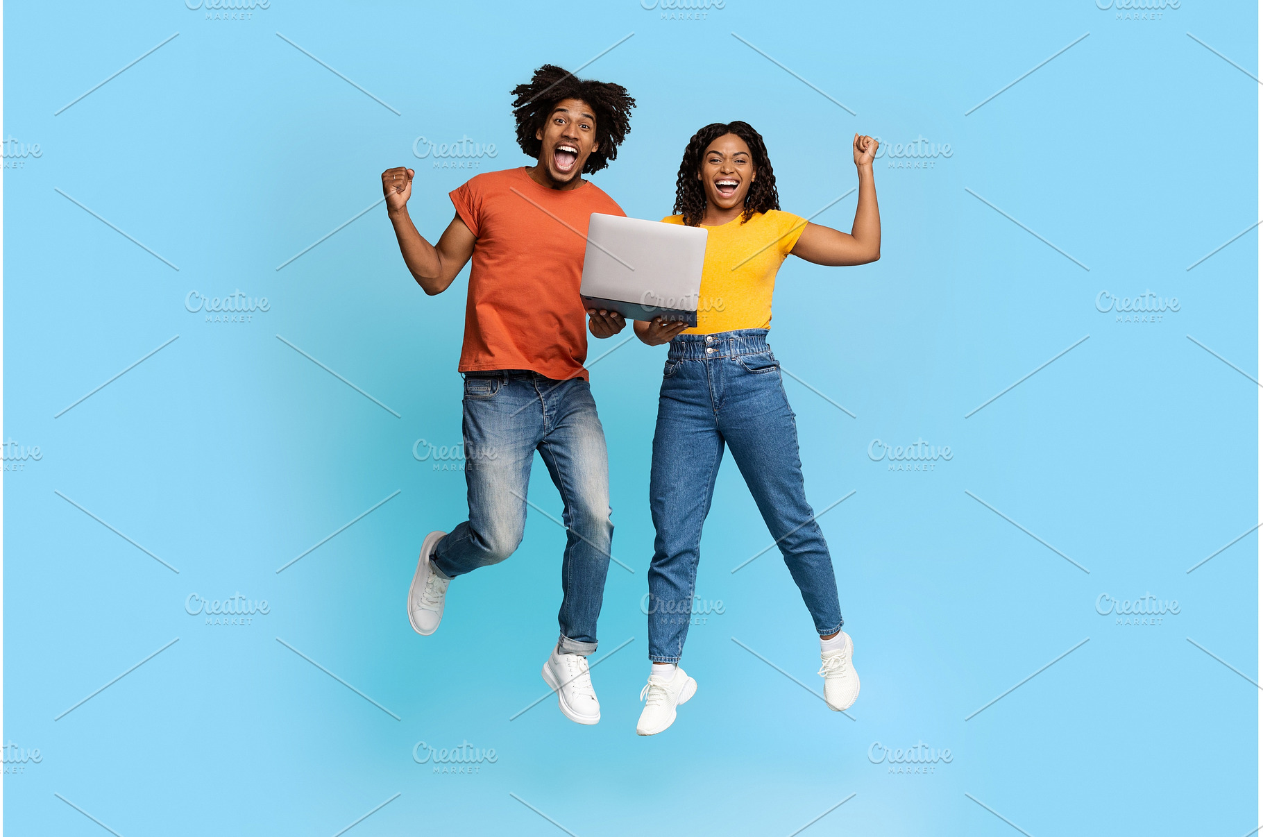 Happy african american couple, a Person Photo by Prostock-Studio