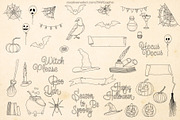 Halloween SVG Sign Spooky Bundle, an Illustration by PawGraphic (Thumbnail 3 of 11)