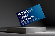 Business Card Mockup, an Advertising Mockup by GenesisCreativeCo (Thumbnail 1 of 3)