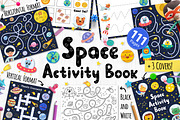 Space Activity Pages Collection, an Animal Illustration by Gulnara Sabirova (Thumbnail 1 of 51)