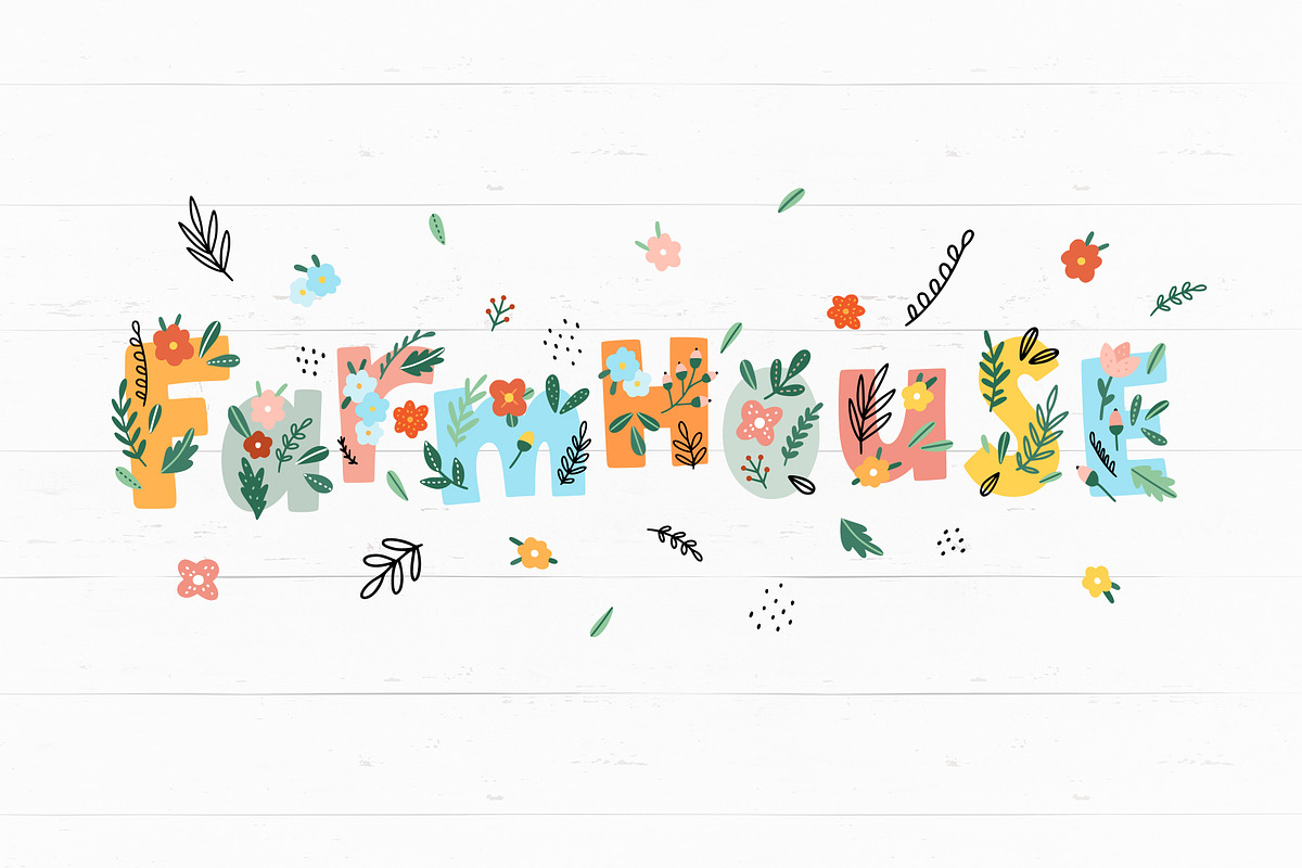 Farmhouse Illustrations & Patterns, an Animal Illustration by Redchocolate (Photo 8 of 8)