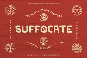 Suffocate Typeface