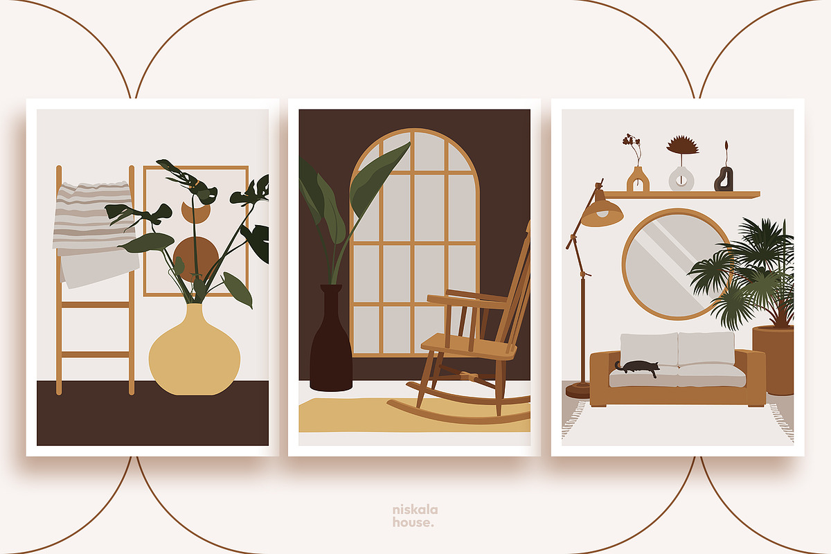 Home Decor Creator Pack, an Object Illustration by Nenjo Studio (Photo 8 of 9)