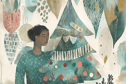 Decorating tree in color, a Person Photo by Beautiful things