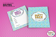 Party Invitation Mockup, a Cups & Container Mockup by INCDesign (Thumbnail 3 of 6)
