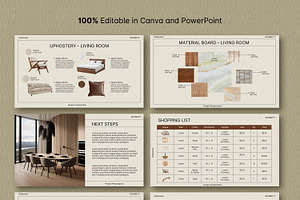 Interior Design Presentation Templat