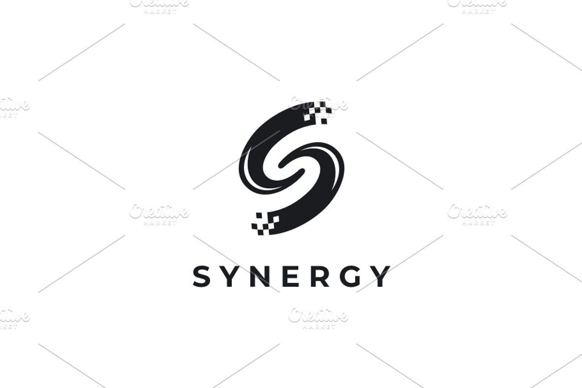 Synergy - Letter S Logo, a Branding & Logo Template by yopie