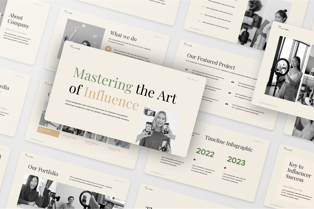 Clean & Minimal Business Powerpoint, a Presentation Template by SquidPixey (Photo 6 of 6)