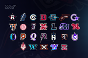 26 Emblems Alphabet, an Illustration by TickStyle (Thumbnail 2 of 4)