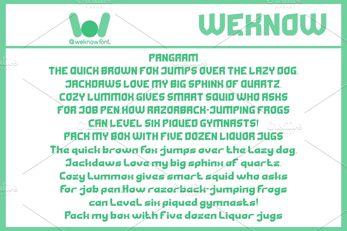 Good Question font, a Font by weknow (Photo 6 of 8)