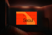 Mockup Billboard In Seoul Korea, a Background Graphic by Burmess (Thumbnail 4 of 4)