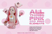 ALL THINGS PINK: 250 PNG Elements, an Object Graphic by Megan Aili Designs (Thumbnail 1 of 17)