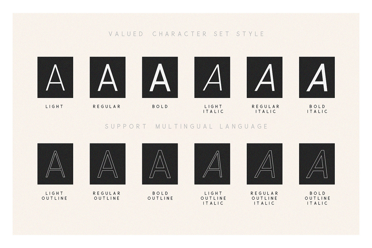 Valued - A Deluxu Sans Serif Family preview 3