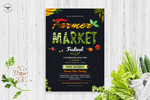 Organic Market Farmers Flyer