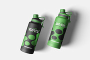 High Quality Water Bottle Mockup, a Packaging Mockup by bimockup (Thumbnail 5 of 6)