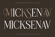 Micksenav Display Serif Font, a Serif Font by Storytype Studio (Thumbnail 1 of 15)