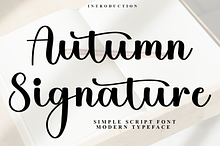Autumn Signature