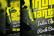 Indie Party Flyer Template, a Flyer Template by Krukowski Graphics (Thumbnail 2 of 3)