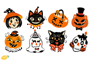 Vintage Halloween Hand Drawn PNG, a Seasonal Illustration by LemonDesign (Thumbnail 2 of 4)