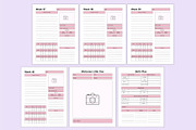 2026 Pregnancy Journal For Canva KDP, a Stationery Template by Shumaya (Thumbnail 7 of 9)