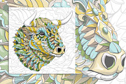 Ethnic Collection: Bull, an Animal Illustration by ArtoJoy (Thumbnail 5 of 5)